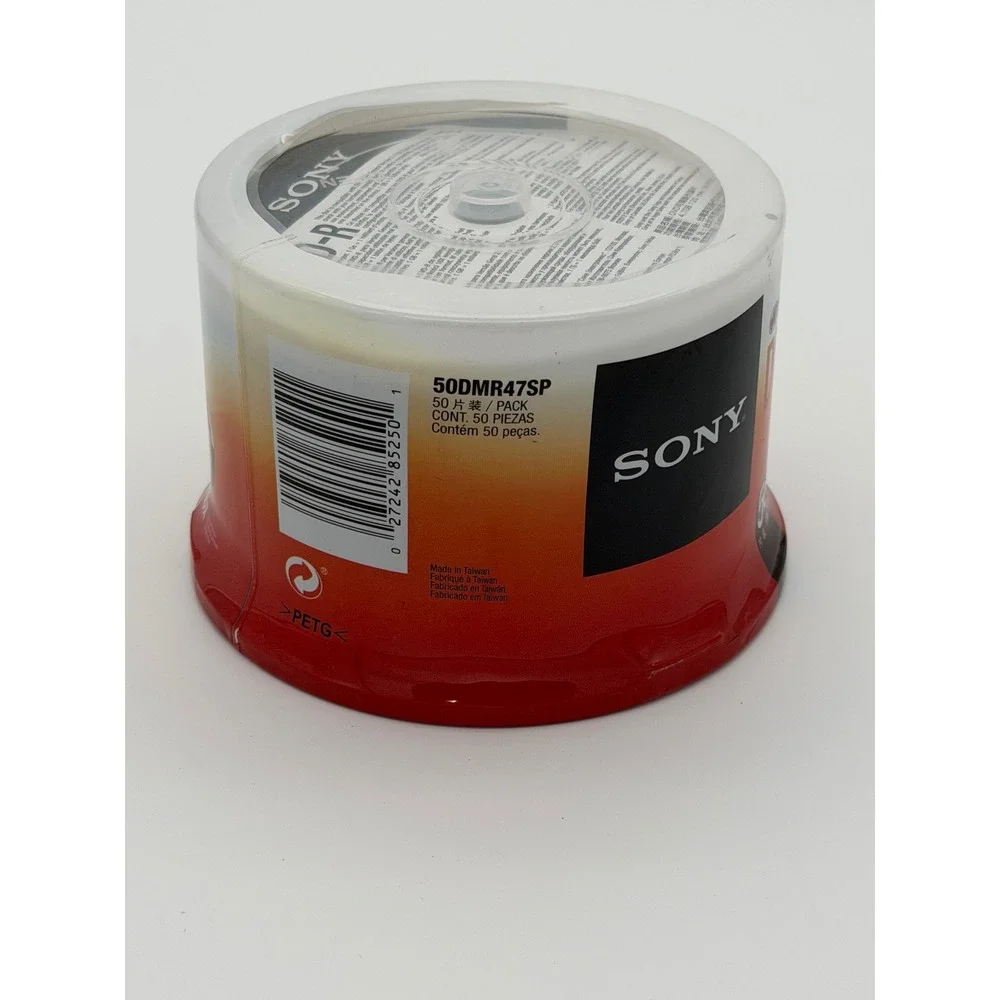 Sony AccuCORE 50 Pack DVD-R 4.7GB 120min 16x Recordable Media Spindle 50DMR47SP